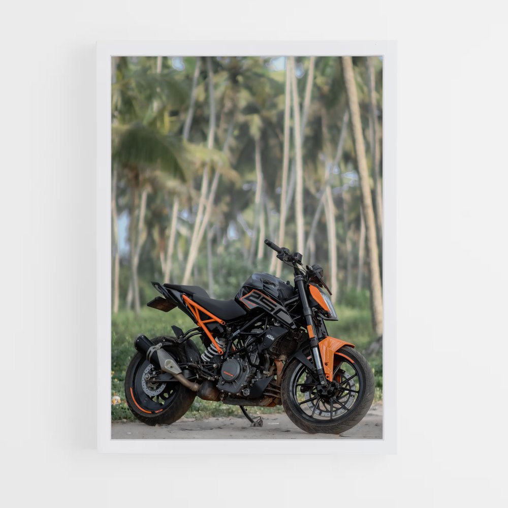 Poster KTM Mania – affiche KTM Moto (vue 3)